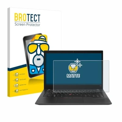 Abbildung von BROTECT Entspiegelungs Schutzfolie für Lenovo ThinkPad T14s Gen 2 Matte Displayschutz Folie, Anti Reflex, Fingerprint