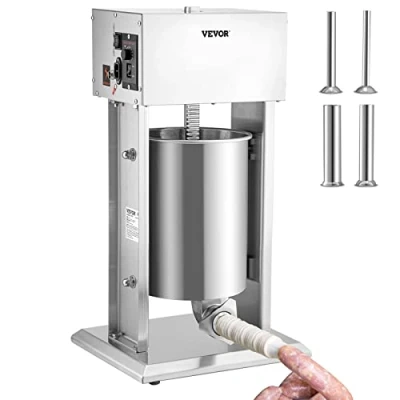 Abbildung von VEVOR Wurstfüller Wurstmaschine Wurstfüllmaschine 10L Elektrisch Edelstahl