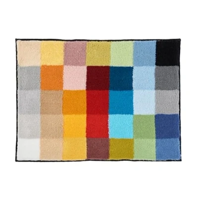 Abbildung von Kleine Wolke Cubetto Badteppich, Polyacryl, Mehrfarbig, 85 x 145 cm
