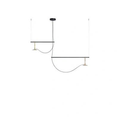 Abbildung von Artemide nh S3 2 Glas Hängelampe, zweiflammig