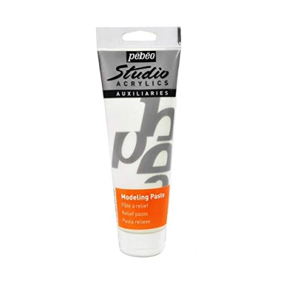 Abbildung von Pébéo Studio Acryl 250 ML Modellierpaste, Weiß, (1er Pack),