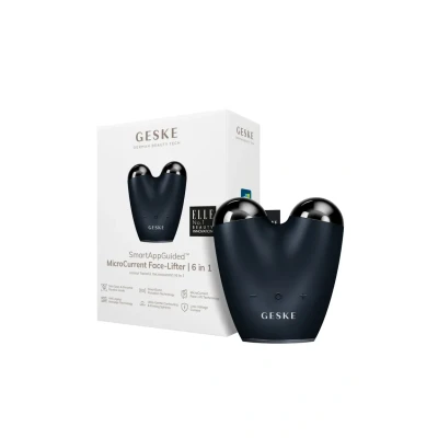 Abbildung von Geske SMARTAPPGUIDED Microcurrent Facelifter 6 IN 1 Gesichtspflege Zubehör, Größe: One Size, Black