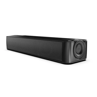 Abbildung von CREATIVE Stage SE Under Monitor Soundbar mit USB Digital Audio und Bluetooth 5.3, Clear Dialog Surround by Sound Blaster, Stromversorgung über Adapter