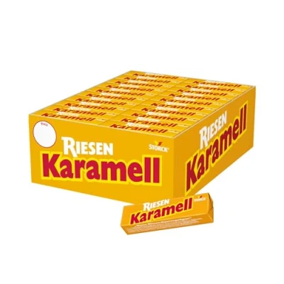 Abbildung von Karamell RIESEN 80 x 29g Stange Karamellkaubonbons mit intensivem Karamellgeschmack