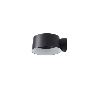 Abbildung von LOOM DESIGN LED Wandleuchte Cookie schwarz Aluminium Ø 15 cm