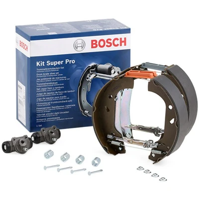 Abbildung von BOSCH 0 204 114 112 Bremsensatz, Trommelbremse mit Zubehör, Radbremszylinder FIAT: Scudo I Kastenwagen, PEUGEOT: Expert Kastenwagen
