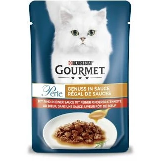 Abbildung von GOURMET Perle Genuss in Sauce mit Rind einer feiner Rinderbratennote