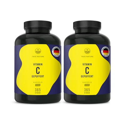 Abbildung von Vitamin C gepuffert
