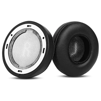 Abbildung von Professionelle Ersatz Ohrpolster Kissen Kompatibel mit JBL E45BT E35 E45 On Ear Wireless Kopfhörer weichem Proteinleder/Memory Schaum