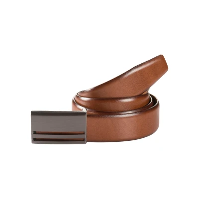 Abbildung von MONTI Koppelgürtel &quot;BERLIN&quot;, 3,5 cm breit, Klassisch Business, Koppelschließe