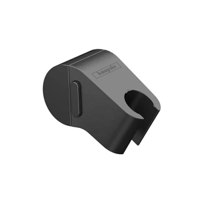 Abbildung von hansgrohe Brausehalter &quot;WallStoris&quot;, Push Funktion mattschwarz
