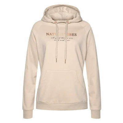 Abbildung von Lascana Kapuzenpullover, Damen, Größe: 32/34, Nougat