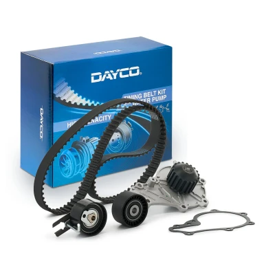 Abbildung von DAYCO KTBWP9140 Wasserpumpe + Zahnriemensatz PEUGEOT: 206 Schrägheck, 307 SW, FORD: FIESTA 6, Focus 2 Kombi