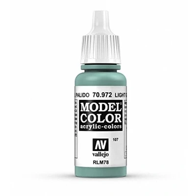 Abbildung von Vallejo, Model Color, Acrylfarbe, 17 ml Hellgrün/Blau