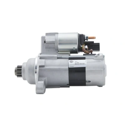 Abbildung von HELLA 8EA 011 612 221 Anlasser 12 1,7 VOLKSWAGEN: Touran I, Passat B6 Variant, Transporter 5 Bus, SKODA: Fabia 2 Schrägheck, Octavia Combi