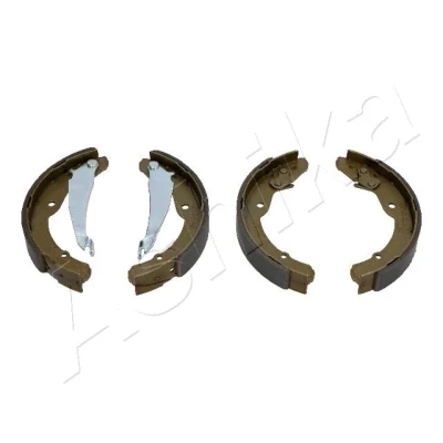 Abbildung von ASHIKA 55 00 0904 Bremsbacken Hinterachse 230 32 SKODA: Octavia 1 Combi, I Schrägheck, Roomster, VOLKSWAGEN: Caddy 2 Kastenwagen, SEAT: Inca