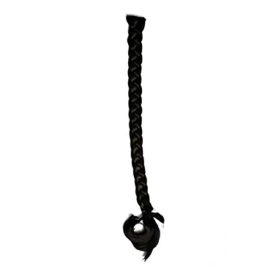 Abbildung von WIG ME UP SA101 4 Geflochtener Zopf Flechtzopf mit Clip lang 50cm Dunkelbraun
