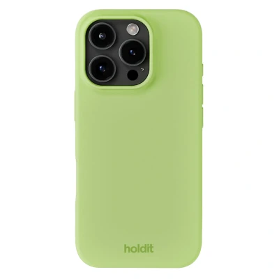 Abbildung von holdit Silicone Case iPhone 16 Pro Matcha