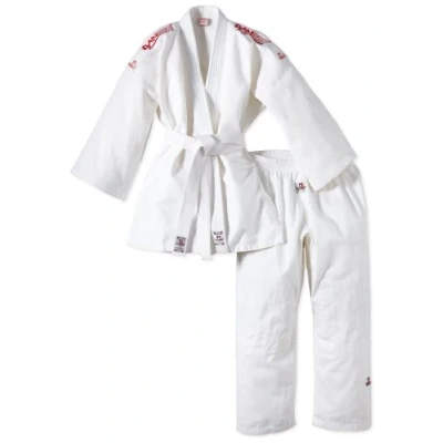 Abbildung von DanRho Judoanzug Yamanashi mit Schulterstreifen, blau, Größe:120 cm;Farbe:Blau