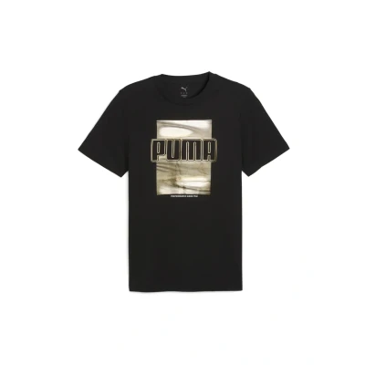 Abbildung von Puma Tshirt print, Herren, Größe: XXL, Black