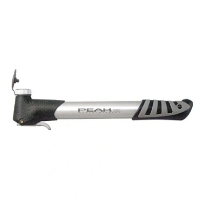 Abbildung von Topeak Peak DX II Silver Mini Fahrradpumpe