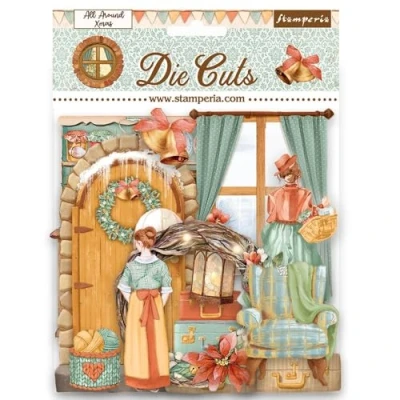 Abbildung von Stamperia All Around Christmas Die Cuts Assorted (55pcs) (DFLDC83)