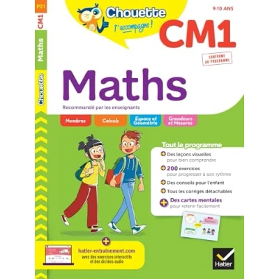 Abbildung von Chouette Maths CM1: cahier d&#039;entraînement recommandé par les enseignants