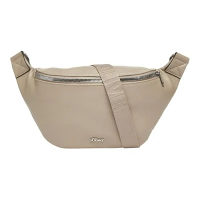 Abbildung von s.Oliver Gürteltasche, Damen, Größe: One Size, Sandfarben