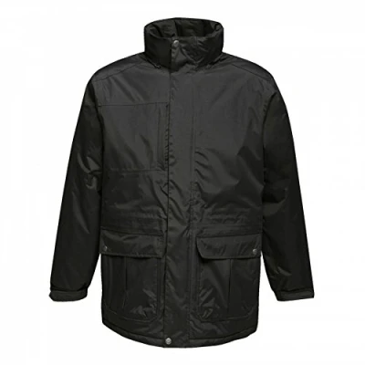 Abbildung von Regatta Herren Professional Men&#039;s Darby III Waterproof Insulated Parka Jacket, Black, S