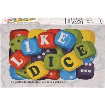 Abbildung von Like Dice Würfel Kartenspiel von Adlung Spiele