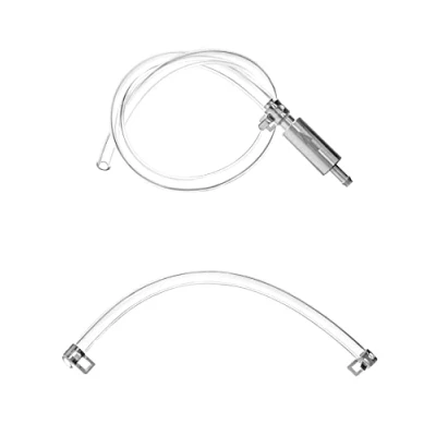 Abbildung von QWORK® Bremse Entlüften Schlauch, Kupplung Blutschlauch Werkzeug Kit EBrake Bleeder Hose, One Way Valve Tube Bleeding Tools inwegventil und Schlauch für Motorrad PKW
