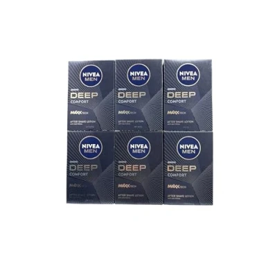 Abbildung von Nivea Men After Shave Lotion Deep Comfort 6er Pack (6 x 100ml)