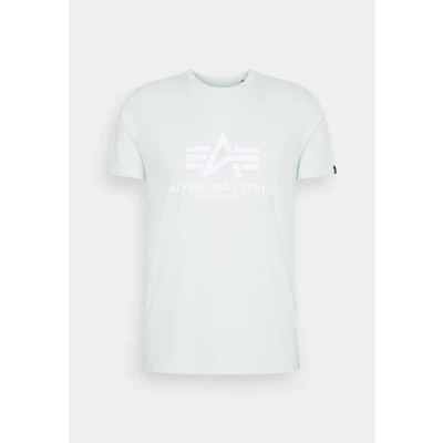 Abbildung von Alpha Industries T CAMO Tshirt print, Herren, Größe: Medium, Mint