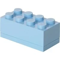 Abbildung von Room Copenhagen Geschirr Set LEGO Mini Box 8 hellroyalblau