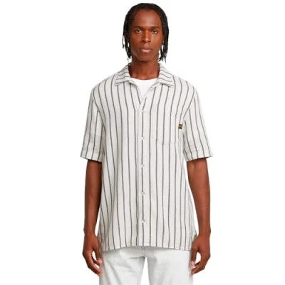 Abbildung von G STAR Regular Hemd, Herren, Größe: Large, Shadow olive bold stripe