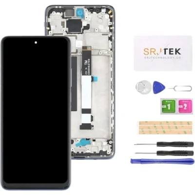Abbildung von für Xiaomi Mi 10T Lite 5G LCD Display Bildschirm Ersatz M2007J17G Touch Digitizer Reparatursets (Schwarz, mit Rahmen)
