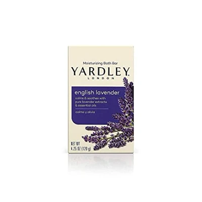 Abbildung von Yardley London Englisch Lavendel mit ätherischen Ölen Soap Bar, 4,25 Unzen Bar
