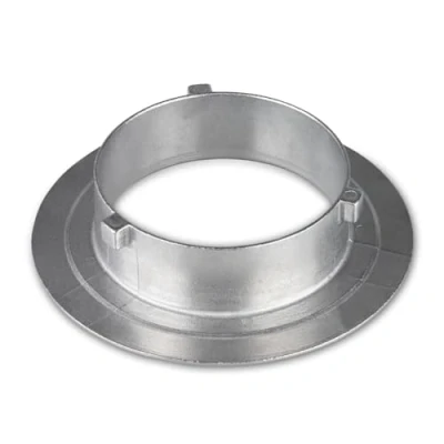 Abbildung von Walimex pro Softboxadapter für &amp; K Aluminium Softbox Adapter den Speedring Ihrer Softbox, Ø 15,2 cm, passend alle und Studioblitz Serien