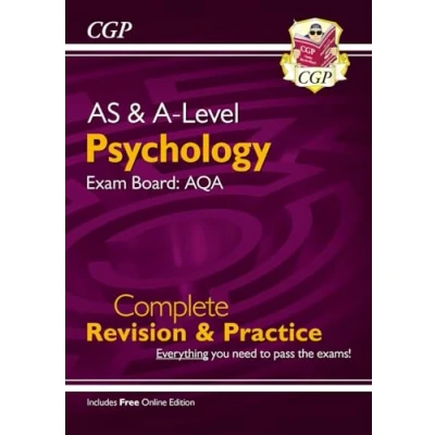 Abbildung von AS and A Level Psychology: AQA Complete Revision &amp; Practice with Online Edition (CGP Psychology)