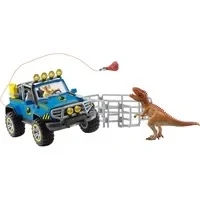 Abbildung von Dinosaurs Geländewagen mit Dino Außenposten, Spielfigur