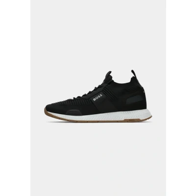 Abbildung von BOSS Titanium RUNN KNST N Sneaker low, Herren, Größe: 39, Charcoal four Schuhe