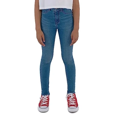 Abbildung von Levi&#039;s HIGH RISE Jeans Skinny Fit für Kinder, Größe: 152, Light blue denim