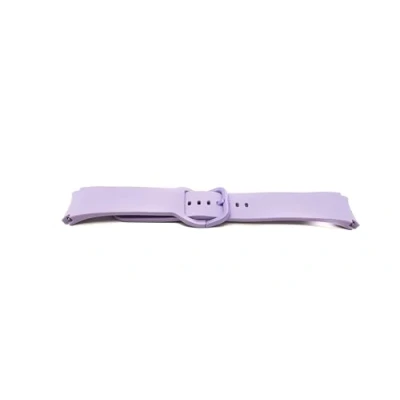 Abbildung von System S Armband 22 mm aus Silikon für Samsung Galaxy Watch 6 Smartwatch in Lila