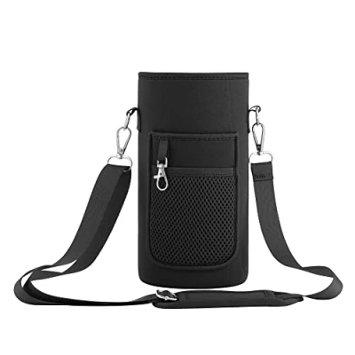 Abbildung von kwmobile Flaschenhalter für bis zu 2000ml Trinkflasche, (1 St), Neopren Halter