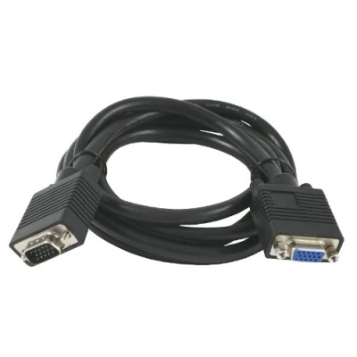 Abbildung von Synergy 21 S215299 VGA Kabel, 30 m, (D Sub) Mini Kabel (30 Sub), VGA, männlich, weiblich, schwarz)