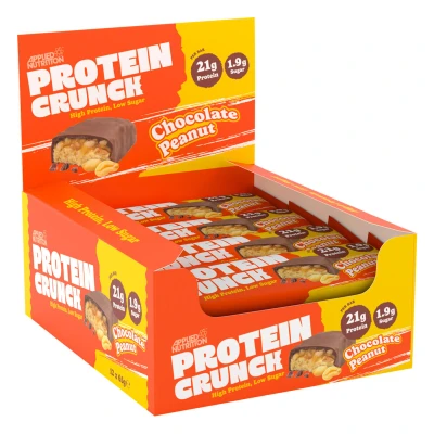 Abbildung von Protein Crunch Bar 62g Applied Nutrition (Packung mit 12 Stück)