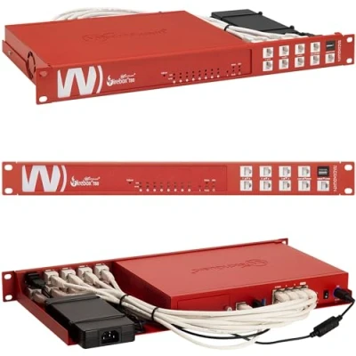 Abbildung von WatchGuard Firewall Rack Mount 1U Server Shelf with Easy Access Front Cable Organizer Perfect Fit, Properly Vented, Customised 19 Inch RM WG T7 by Rackmount.IT