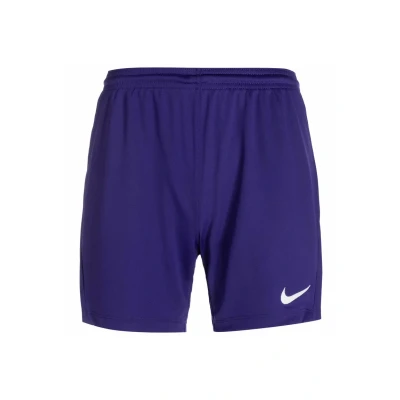 Abbildung von Nike Performance DRY PARK III kurze Sporthose, Damen, Größe: Large, Court purple white