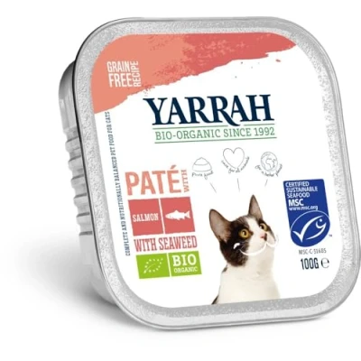 Abbildung von Yarrah Bio Katze Schale Pastete getreidefrei Lachs (2 x 100 gr)