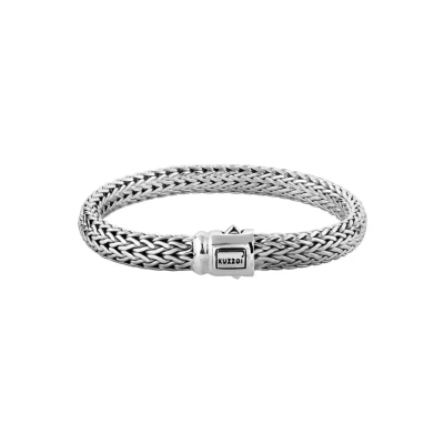 Abbildung von Kuzzoi Armband silvercoloured, Herren, Größe: 23, Silver/coloured